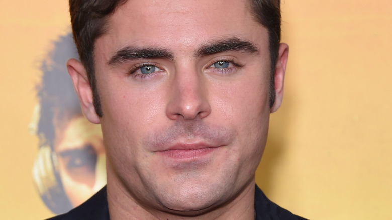 Zac Efron blue eyes not smiling 