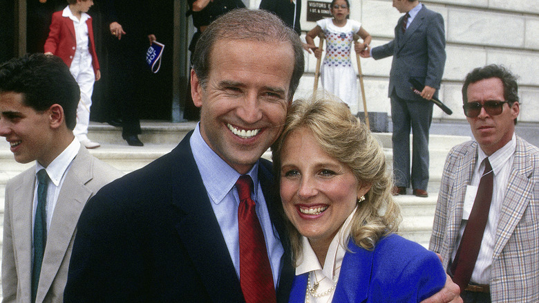 Young Joe and Jill Biden