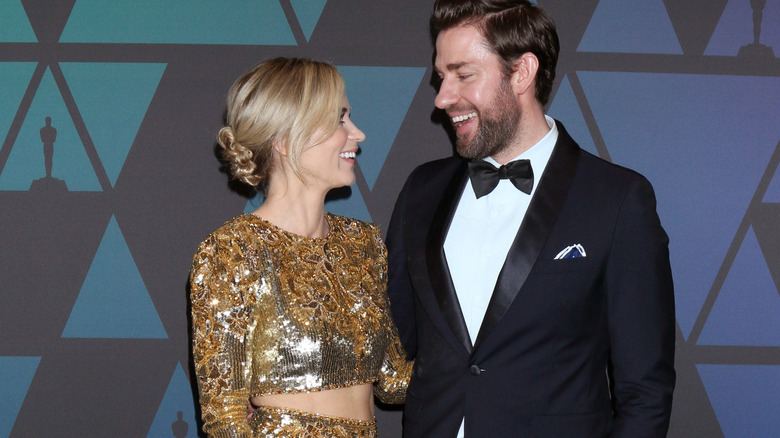 Emily Blunt and John Krasinski