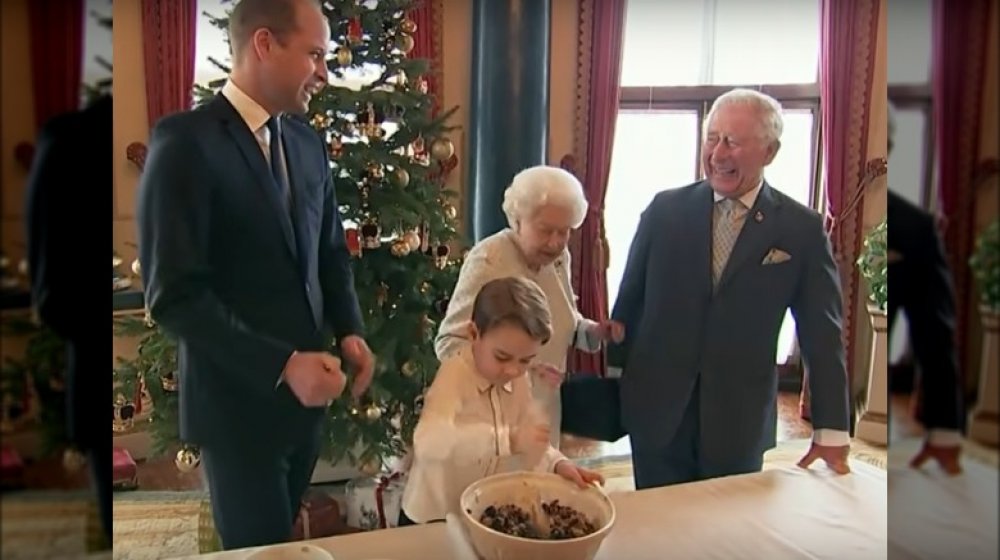 Prince William, Prince George, Queen Elizabeth, Prince Charles