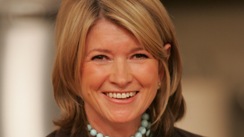 Martha Stewart smiling