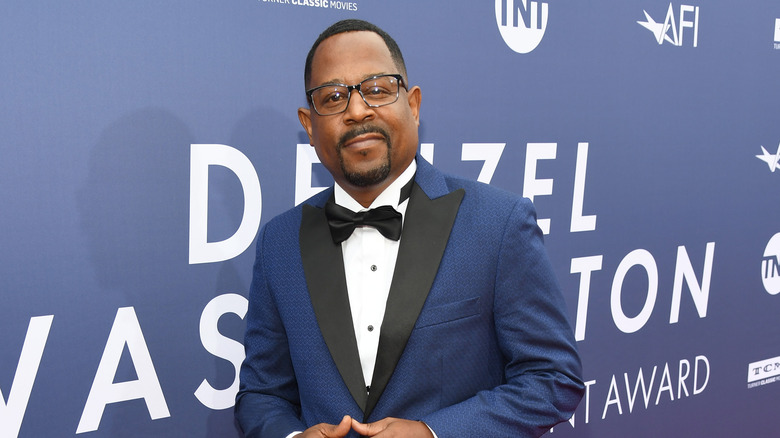 Martin Lawrence wearing a tux