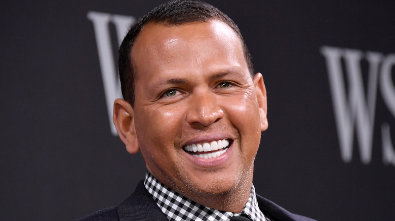 Alex Rodriguez smiling 