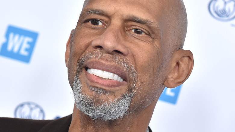 Kareem Abdul-Jabbar smiling