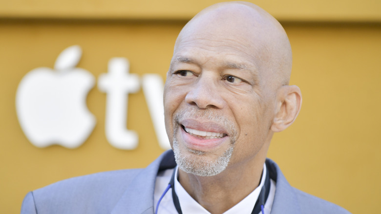 Kareem Abdul-Jabbar smiling