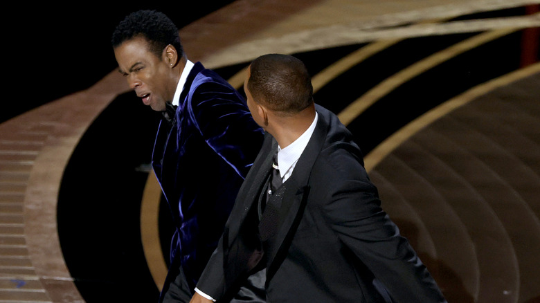 Will Smith slaps Chris Rock 