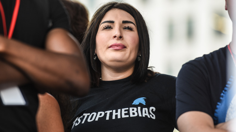 Laura Loomer looking quizzical