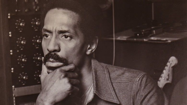 Ike Turner in a thinking pose