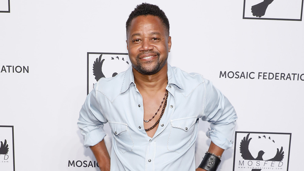 Cuba Gooding Jr. on a 2019 red carpet