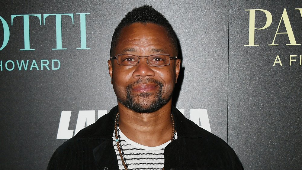 Cuba Gooding Jr. on a 2019 red carpet