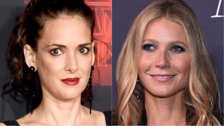 Winona Ryder and Gwyneth Paltrow