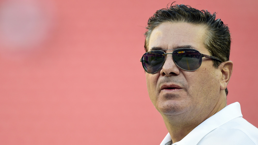 Daniel Snyder at a football game