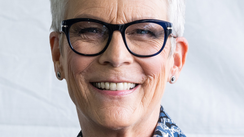 Jamie Lee Curtis smiling