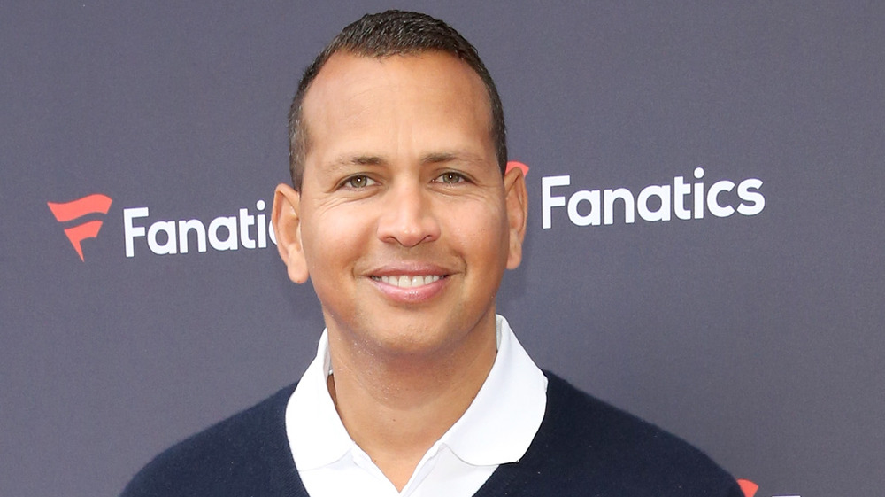 Alex Rodriguez smiling