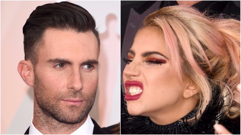 Adam Levine Lady Gaga 