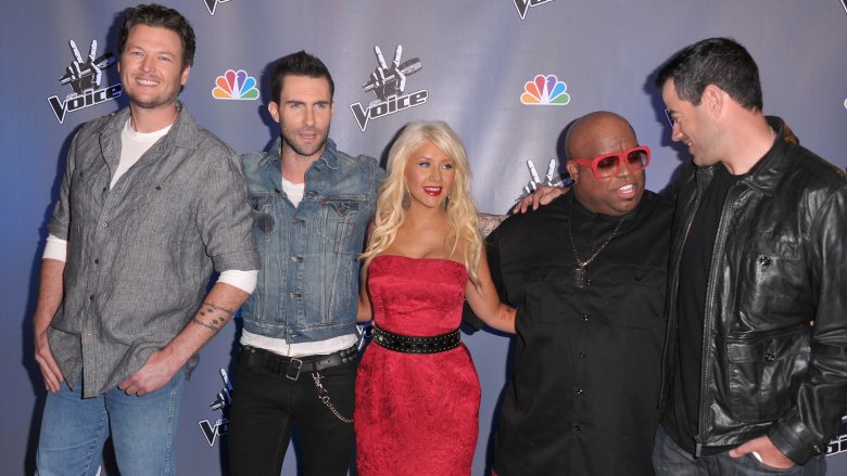 The cast of The Voice 
