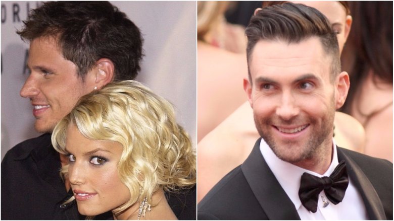 Nick Lachey Jessica Simpson Adam Levine