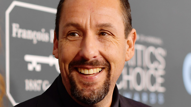 Adam Sandler smiling