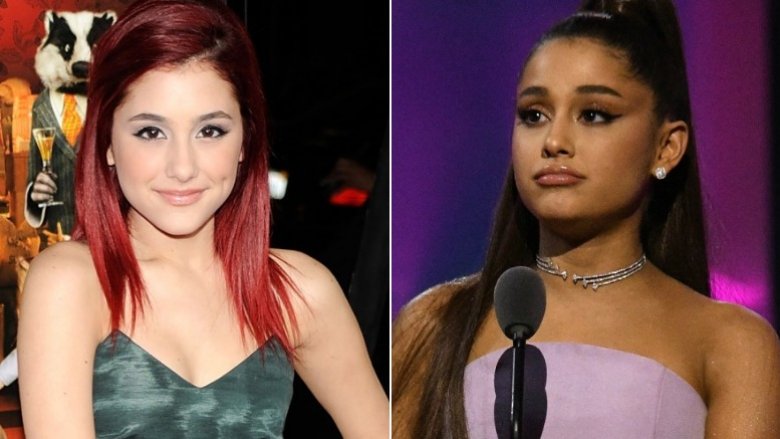 Ariana Grande then and now