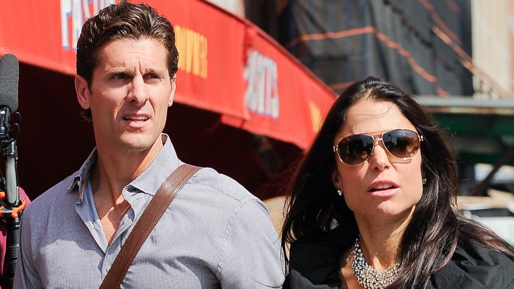 Jason Hoppy, Bethenny Frankel in the Meatpacking District in 2010