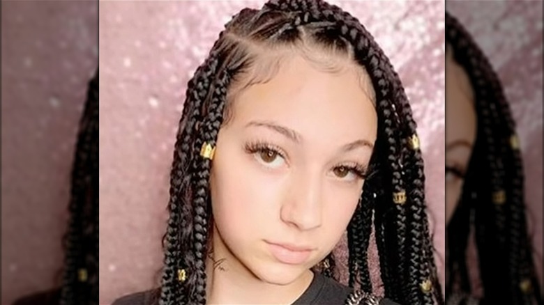 Danielle Bregoli in box braids