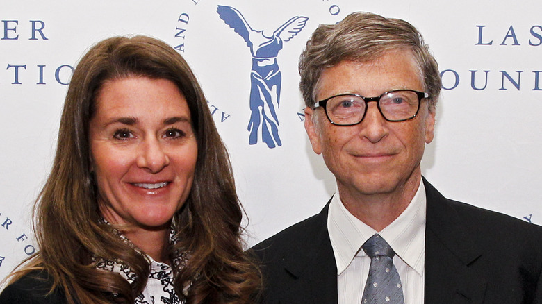 Melinda and Bill Gates smiling 