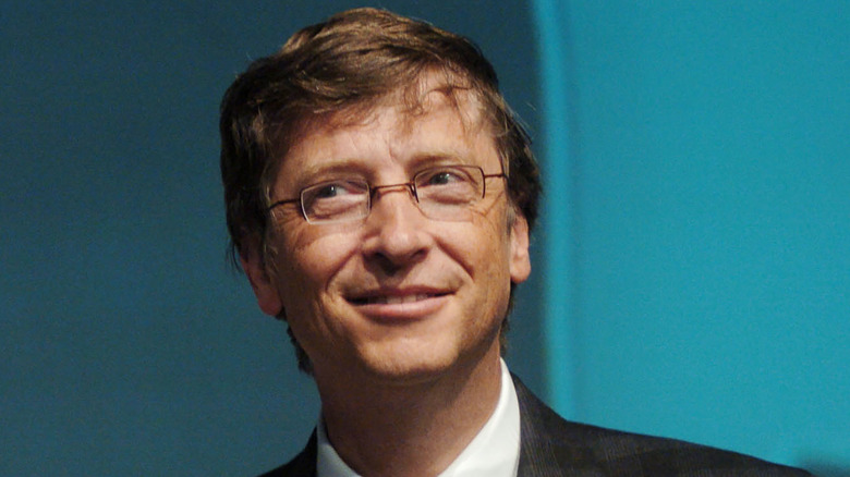 Bill Gates looking befuddled