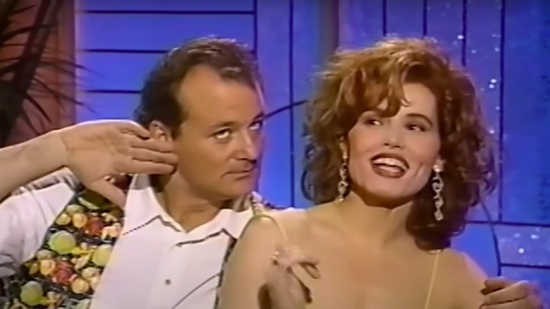 Bill Murray and Geena Davis on Arsenio