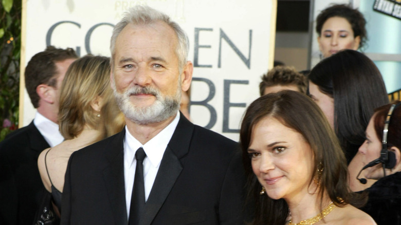 Bill Murray and then-wife Jennifer Butler