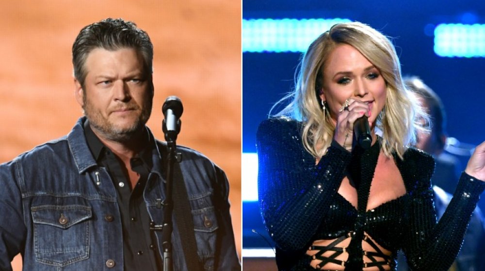 Blake Shelton at 54th Academy of Country Music Awards; Miranda Lambert at 54th Academy of Country Music Awards