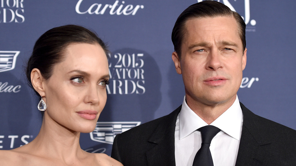 Brad Pitt and Angelina Jolie at the Wall Street Journal Innovator Awards in November 2015