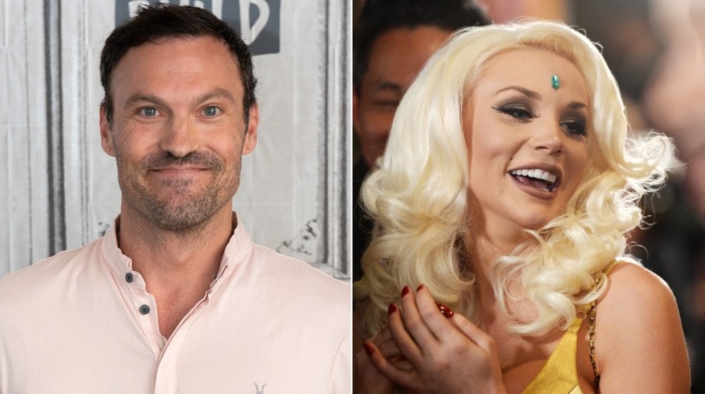 Split image of Brian Austin Green and Courtney Stodden