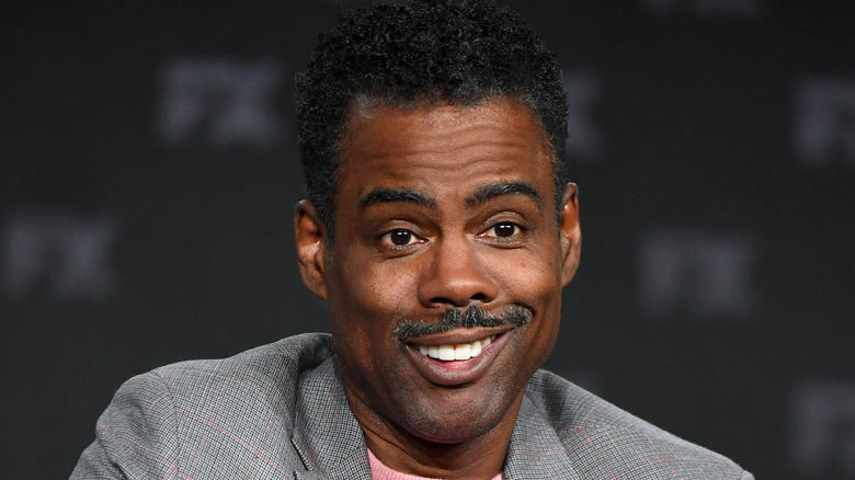 Chris Rock smiling