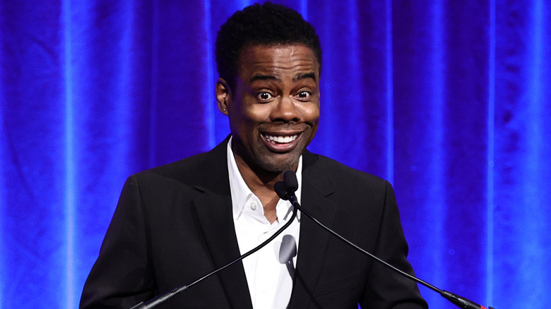 Chris Rock smiling