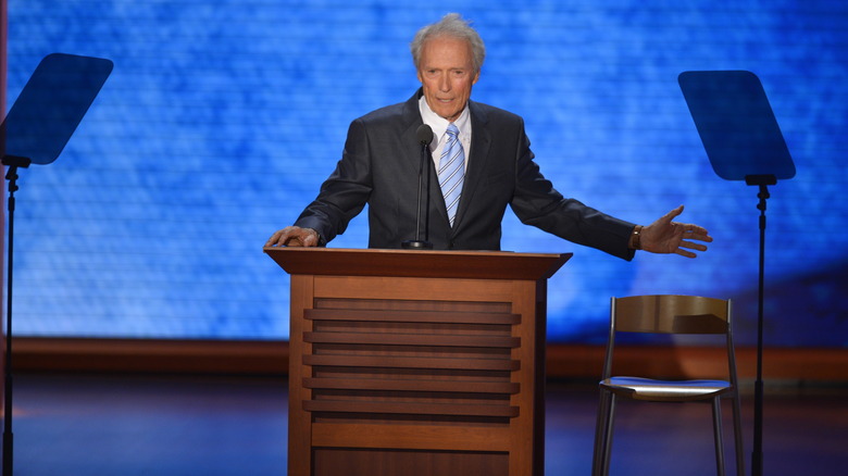 Clint Eastwood speaking at 2012 Republican National Convention