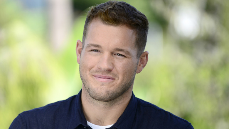 Colton Underwood, 2019 photo, smirking 