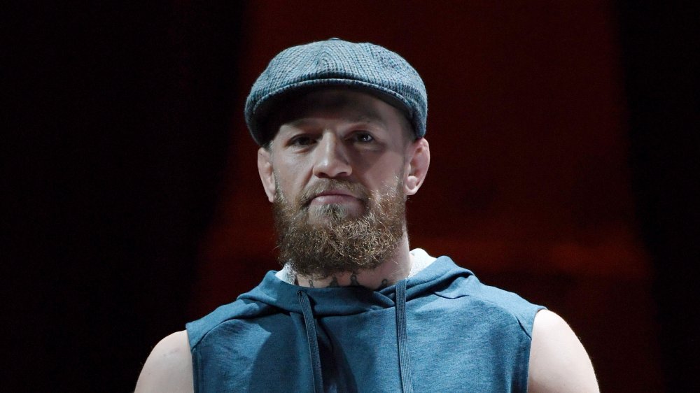 Conor McGregor with a hat on