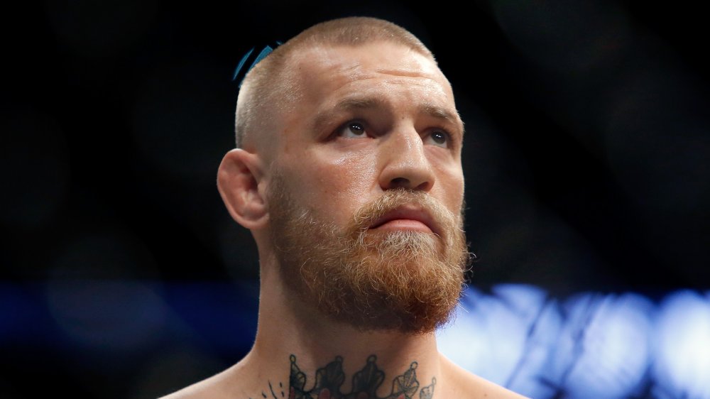 Conor McGregor gazing