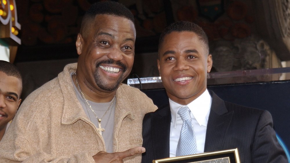 Cuba Gooding Jr. with his father