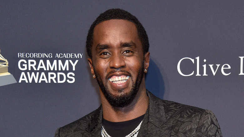 Sean Combs smiling