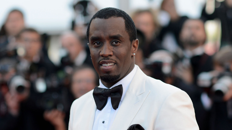 Sean Combs smiling