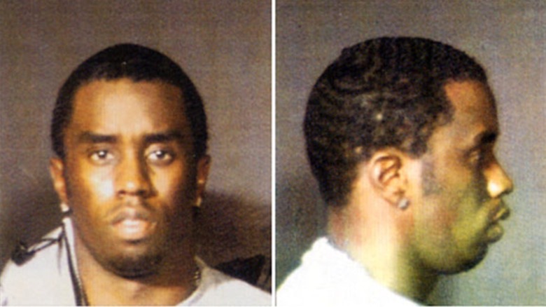 Sean Combs' booking photo