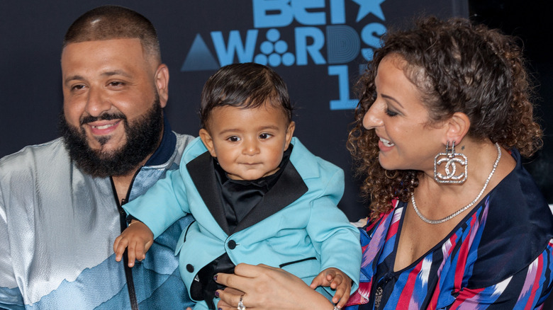 DJ Khaled with his family