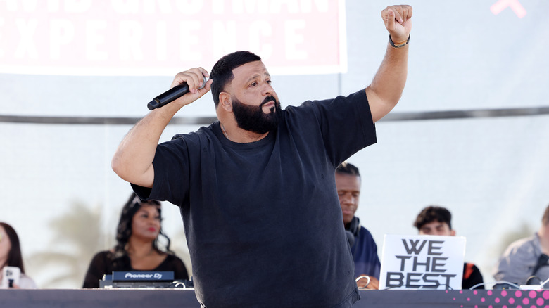 DJ Khaled performing