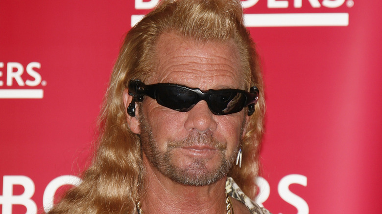 Duane Chapman posing for cameras