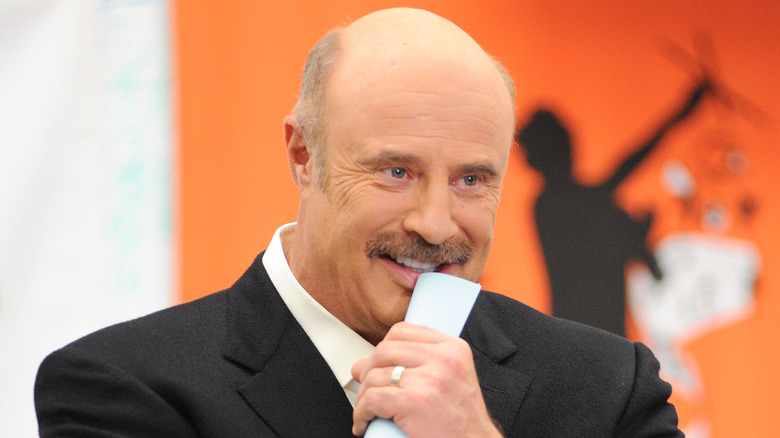 Dr. Phil attends a "Little Kids Rock Across America" training session