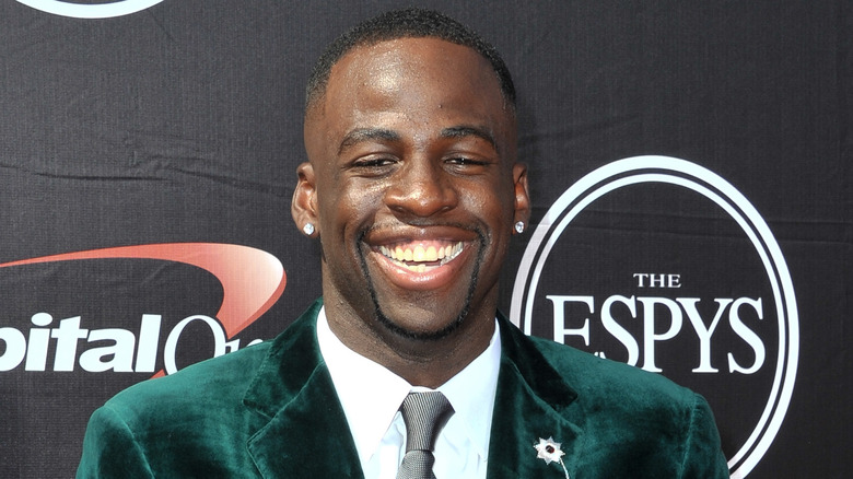 Draymond Green smiling