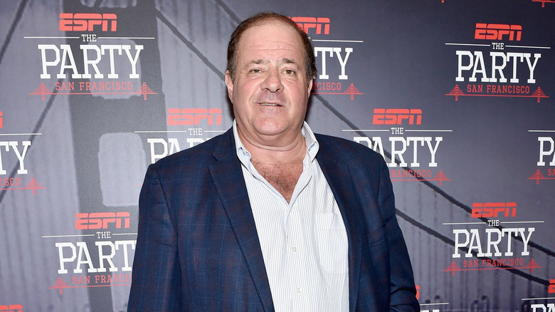 Chris Berman posing