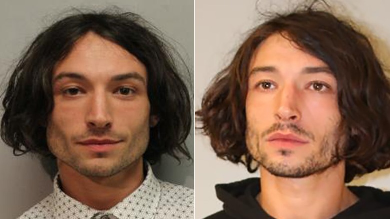 Ezra Miller mugshots