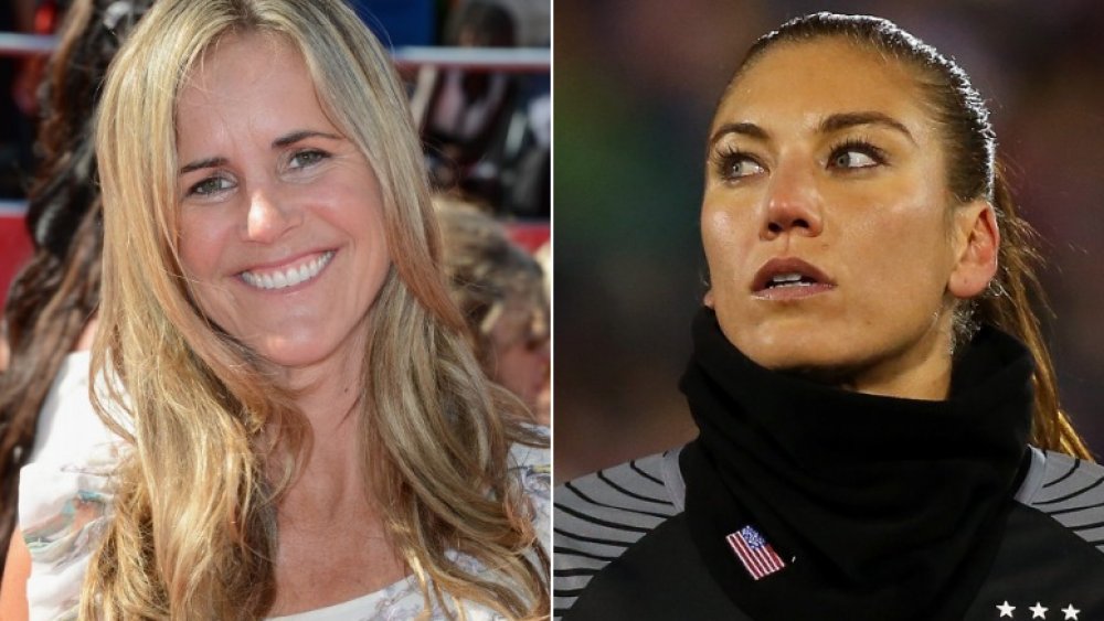 Hope Solo, Brandi Chastain